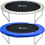 Trampoline med beskyttelsesnett - 244 cm