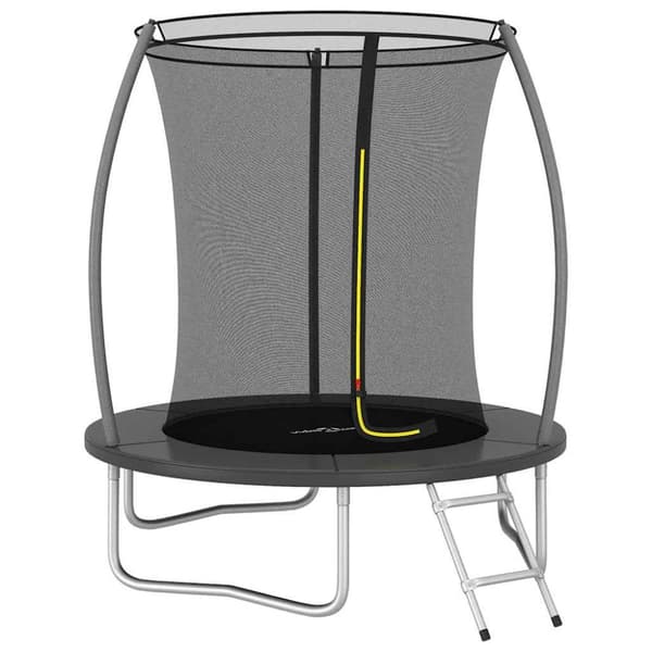 vidaXL Studsmatta rund 183x52 cm 80 kg