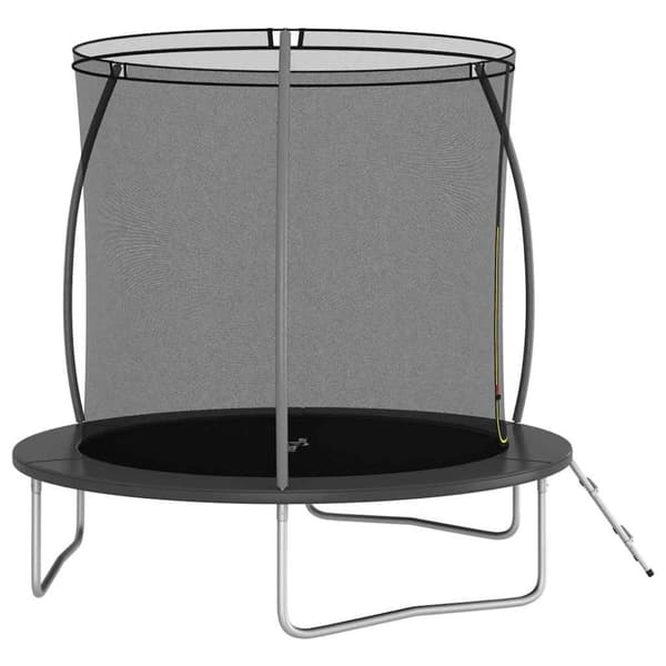 vidaXL Studsmatta rund 244x55 cm 100 kg