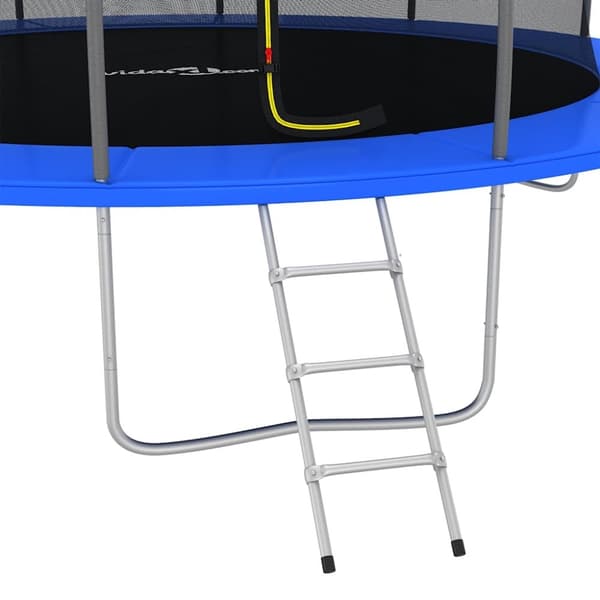 vidaXL trampolinsæt 488x90 cm 150 kg rund