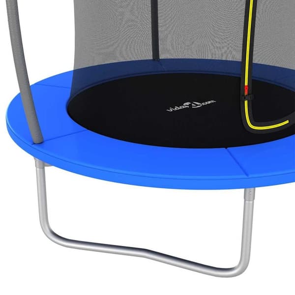 vidaXL Studsmatta rund 183x52 cm 80 kg
