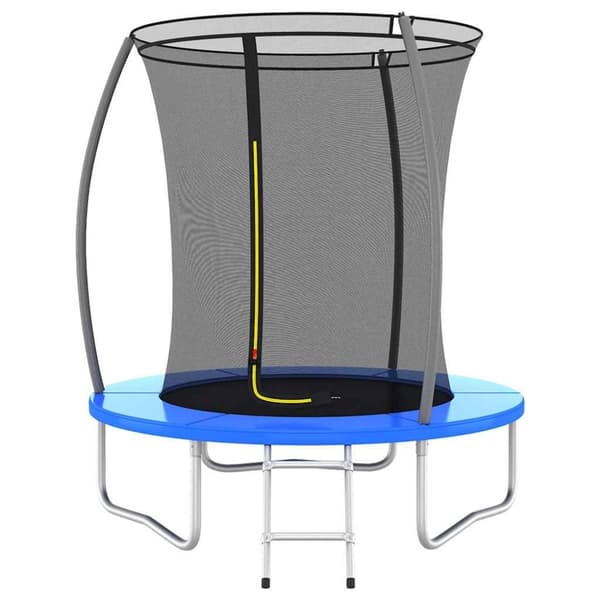 vidaXL Studsmatta rund 183x52 cm 80 kg