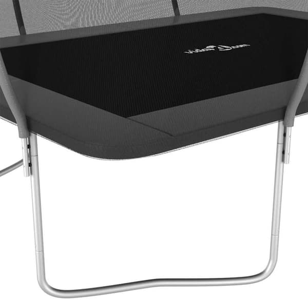vidaXL trampolinsæt 335x244x90 cm 150 kg rektangulær
