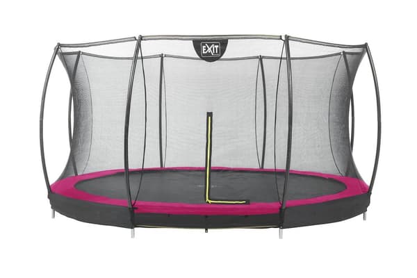 Exit Silhouette Ground Trampolin m. Net 427 Rund