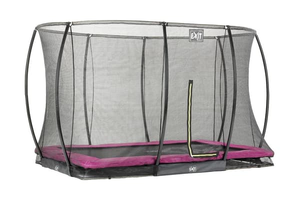Exit Silhouette Ground Trampolin m. Net 244x366
