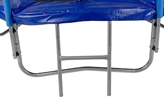 Trampoliini - sininen - 244 cm turvaverkolla - jopa 80 kg