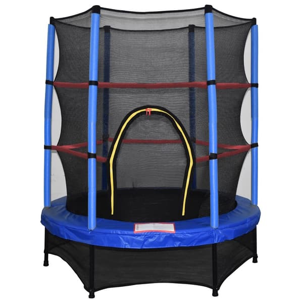 Trampolin - blå - 140 cm