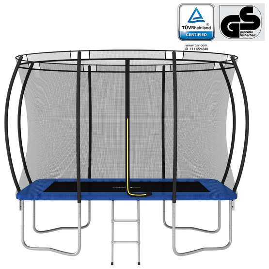 Studsmatta Rektangulär 274X183X76 Cm 150 Kg