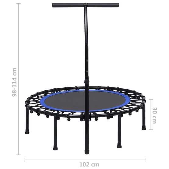 Studsmatta Med Handtag 102 Cm