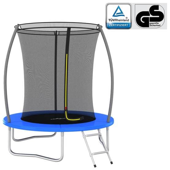 Studsmatta Rund 183X52 Cm 80 Kg Blå