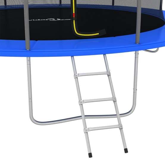 Studsmatta Rund 488X90 Cm 150 Kg Blå