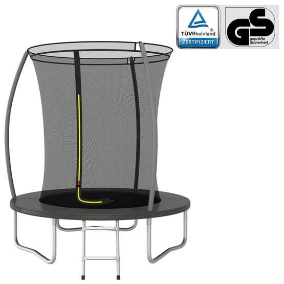 Studsmatta Rund 183X52 Cm 80 Kg Svart