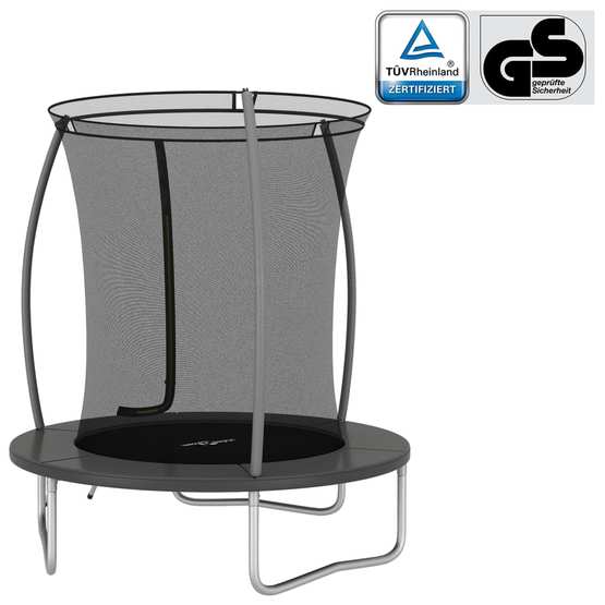 Studsmatta Rund 183X52 Cm 80 Kg Svart