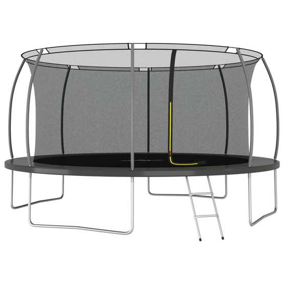 Studsmatta Rund 460X80 Cm 150 Kg Svart