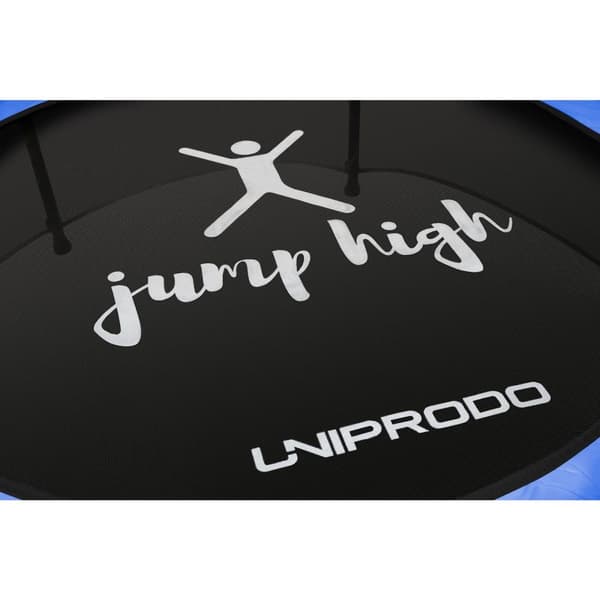Børnetrampolin - 140 cm - 50 kg - blå
