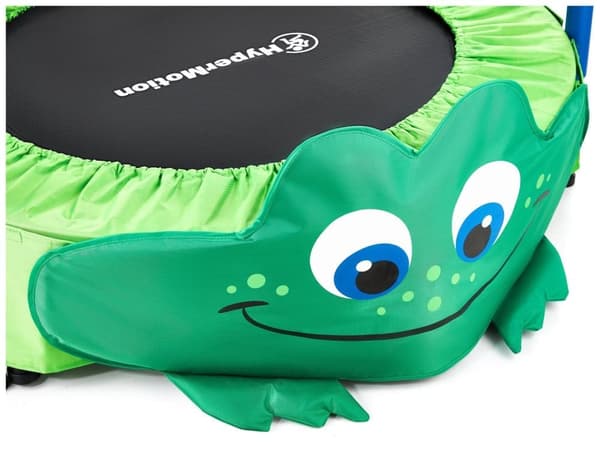 Sammakko - minitrampoliini lapsille - kahvalla - max 25 kg - 91 cm - kotiin ja puutarhaan
