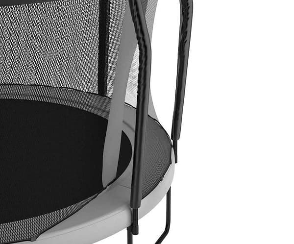 Acrobat Rund Trampolin Orbit Pro 427 cm, Mørkegrå/sort