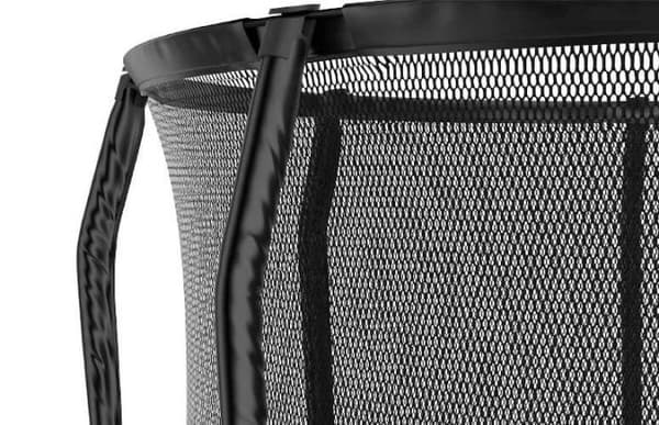 Acrobat Rund Trampolin Orbit Pro 427 cm, Mørkegrå/sort