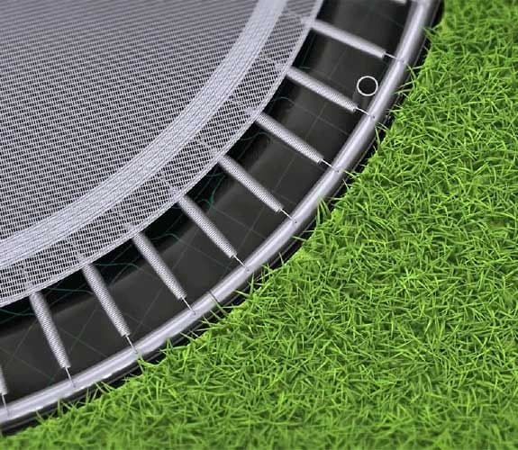 Acrobat Buried Trampolin Primus Flat 427 x 305 cm, Sort
