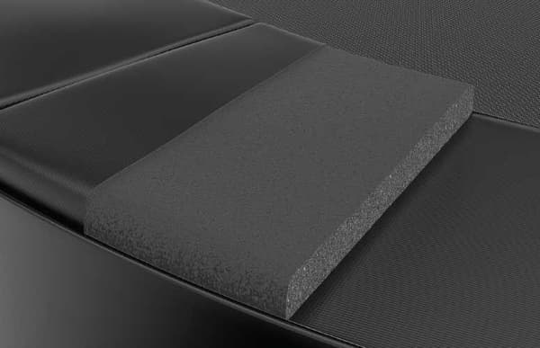 Acrobat Buried Trampolin Primus Flat 427 x 305 cm, Sort