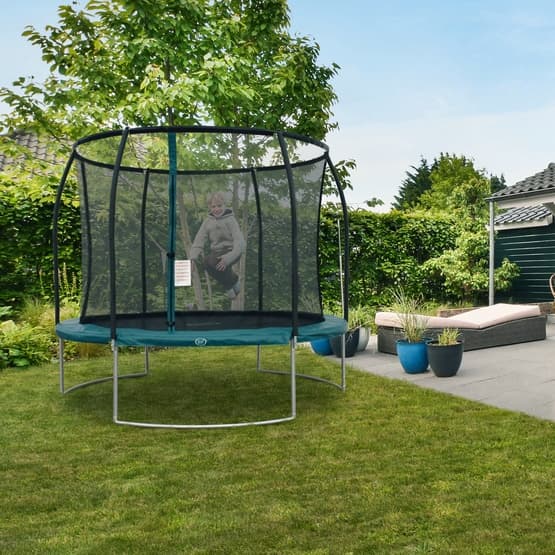 Trampolin - Boston Inground And Onground 10 Ft - Grøn