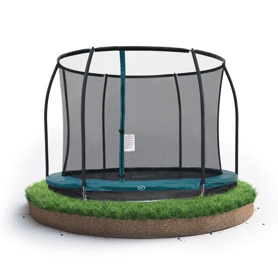 Trampolin - Boston Inground And Onground 10 Ft - Grøn