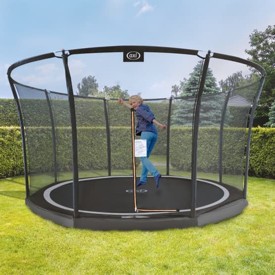 Trampolin - Denver Inground 12 Ft - Sort