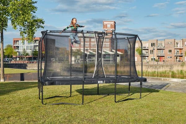 Trampolin Salta Premium Edition 214x153 cm sort