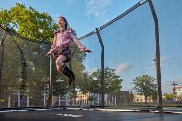 Trampolin Salta Premium Edition 214x153 cm sort