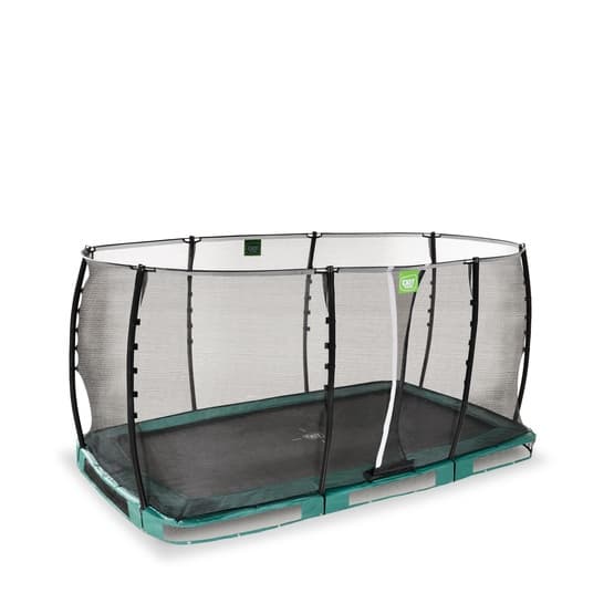 Exit Allure Classic Nedgrävd Studsmatta 244X427Cm - Grön