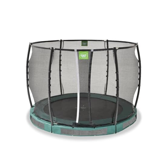 Exit Allure Premium Nedgrävd Studsmatta Ø305Cm - Grön