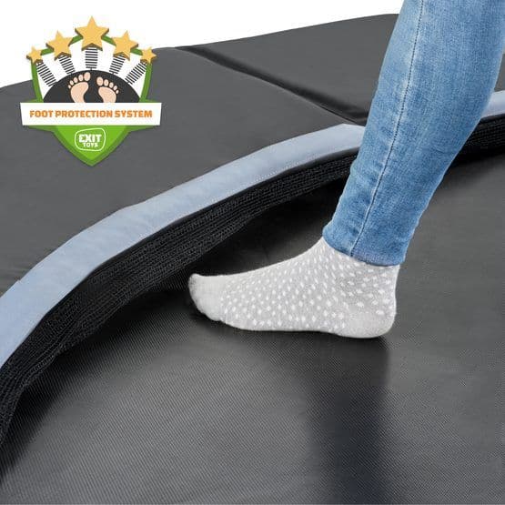 Exit Peakpro Studsmatta Ø427Cm - Svart