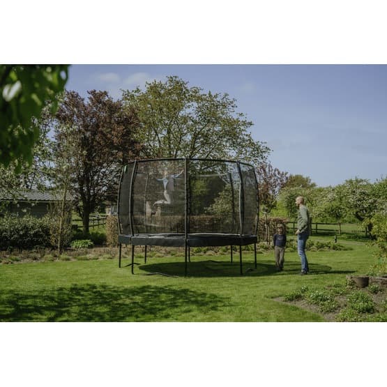 Exit Allure Premium Studsmatta Ø366Cm - Svart