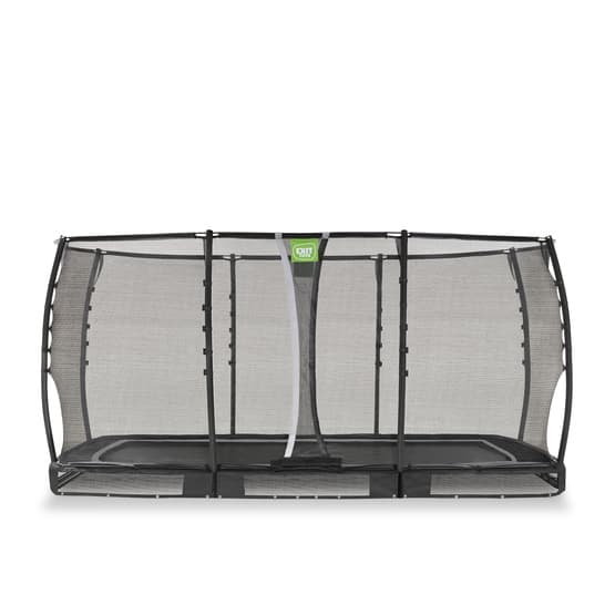 Exit Allure Premium Nedgrävd Studsmatta 244X427Cm - Svart