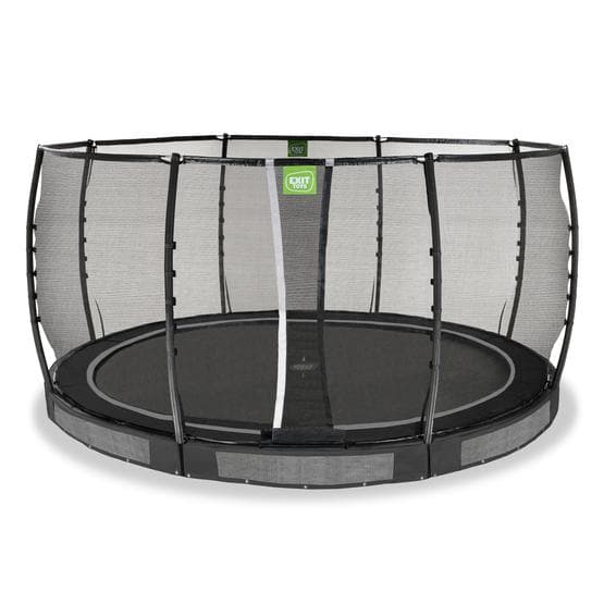 Exit Allure Premium Nedgrävd Studsmatta Ø427Cm - Svart