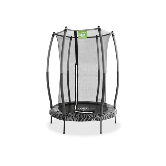 Exit Tiggy Junior Studsmatta Med Skyddsnät Ø140Cm - Svart/Grå