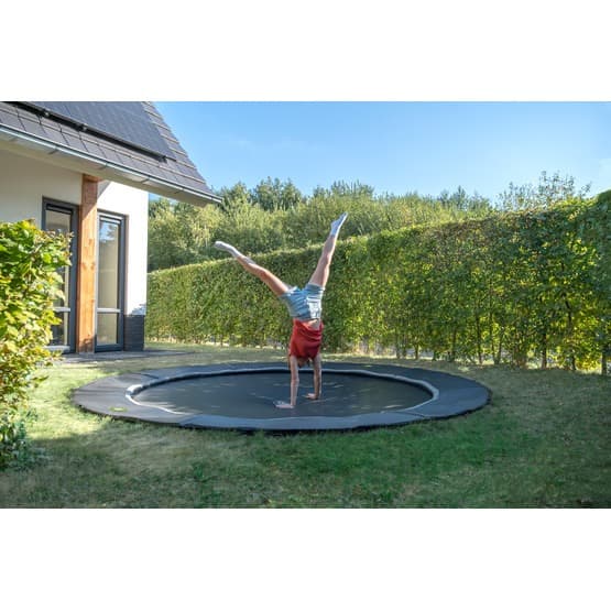 Exit Dynamic Sport-Marktrampolin Ø427Cm - Svart