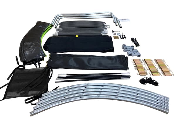 LEAN Sport Max 8ft Black-Green Trampoline
