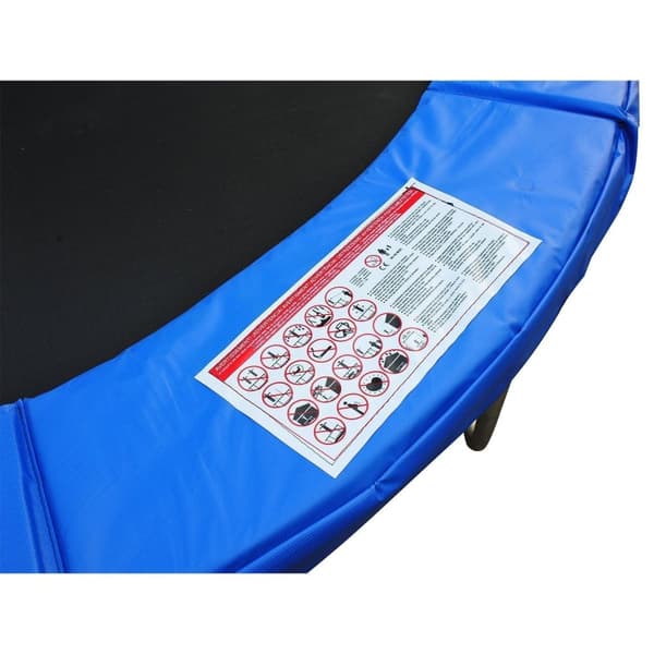 Rootz trampoliinin reunasuoja - sininen - PVC, PE - 120,08 cm x 120,08 cm x 0,59 cm