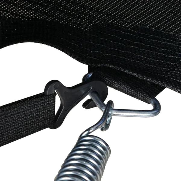 Rootz Trampolin - Trampolin Med Sikkerhedsnet - Havetrampolin Til Indendørs Og Udendørs - Trampolin Til Børn Og Voksne - Blå/Sort - Ø305 x 248H cm