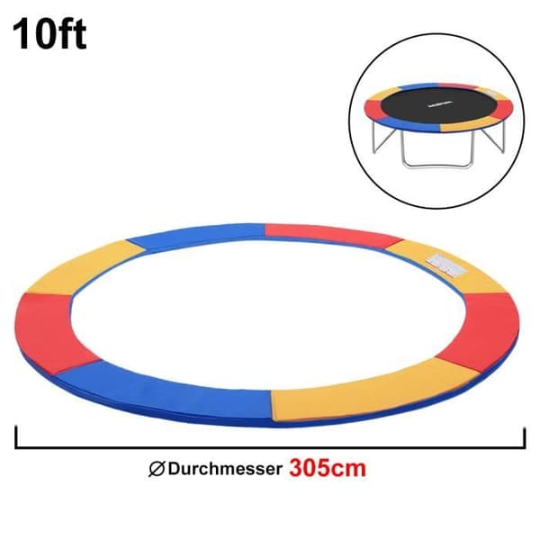 XMTECH PE studsmatta presenning - studsmatta skyddande presenning - 305 cm skyddande täckfärg