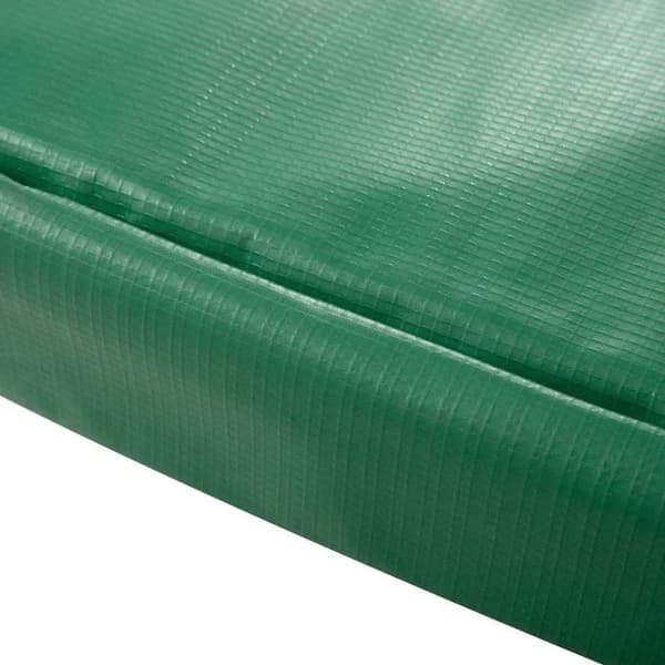Rootz Trampolinfälgskydd - Trampolinfälg - Trampolinkantskydd - Grön - Säkerhetsnät 8ft 10ft 12ft 15ft - Ø366 Cm - (Trampolin ingår ej)