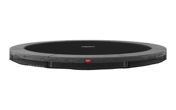 BERG Favorit InGround Trampolin - 330 cm - Rund - Grå - Gold Solospring