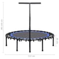 Pikkukuva 8 / 8: The Living Store Fitness trampoliini kahvalla 122 cm -  Trampoliinit