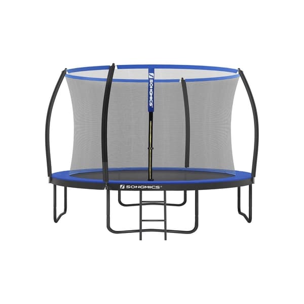 Rootz 366cm studsmatta - Trädgårdstrampolin - Utomhusstudsmatta - Galvaniserad stålram - Skyddsnät - EPE-skum - 366cm x 90cm x 150kg