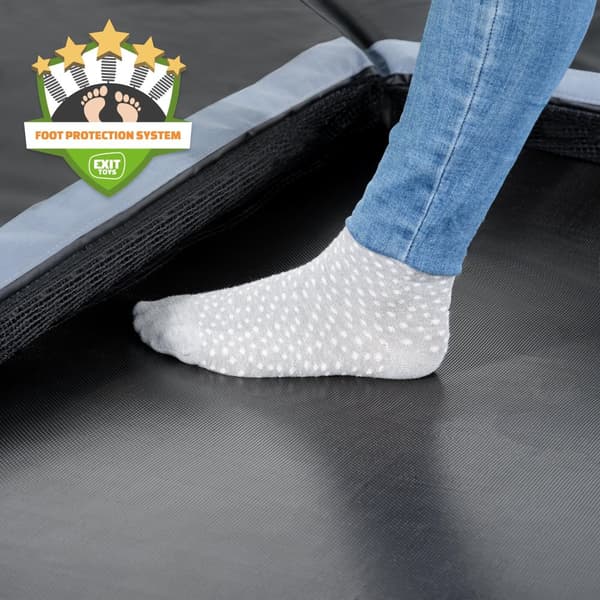 EXIT PeakPro studsmatta 275x458cm - svart