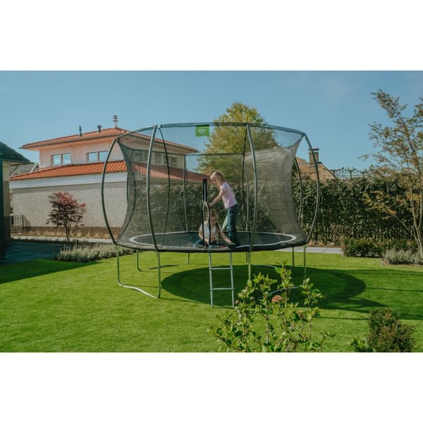 EXIT Black Edition trampolin ø427cm - sort