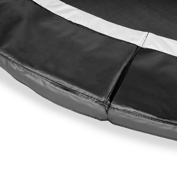 EXIT Black Edition nedgrävd studsmatta ø244cm - svart