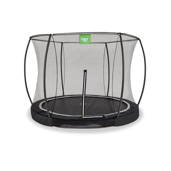 EXIT Black Edition nedgrävd studsmatta ø244cm - svart