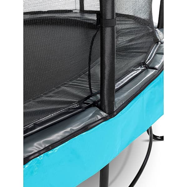 EXIT Elegant Premium studsmatta ø253cm med Deluxe skyddsnät - blå